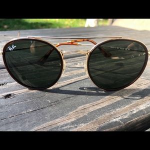 Ray Ban Round Metal Sunglasses